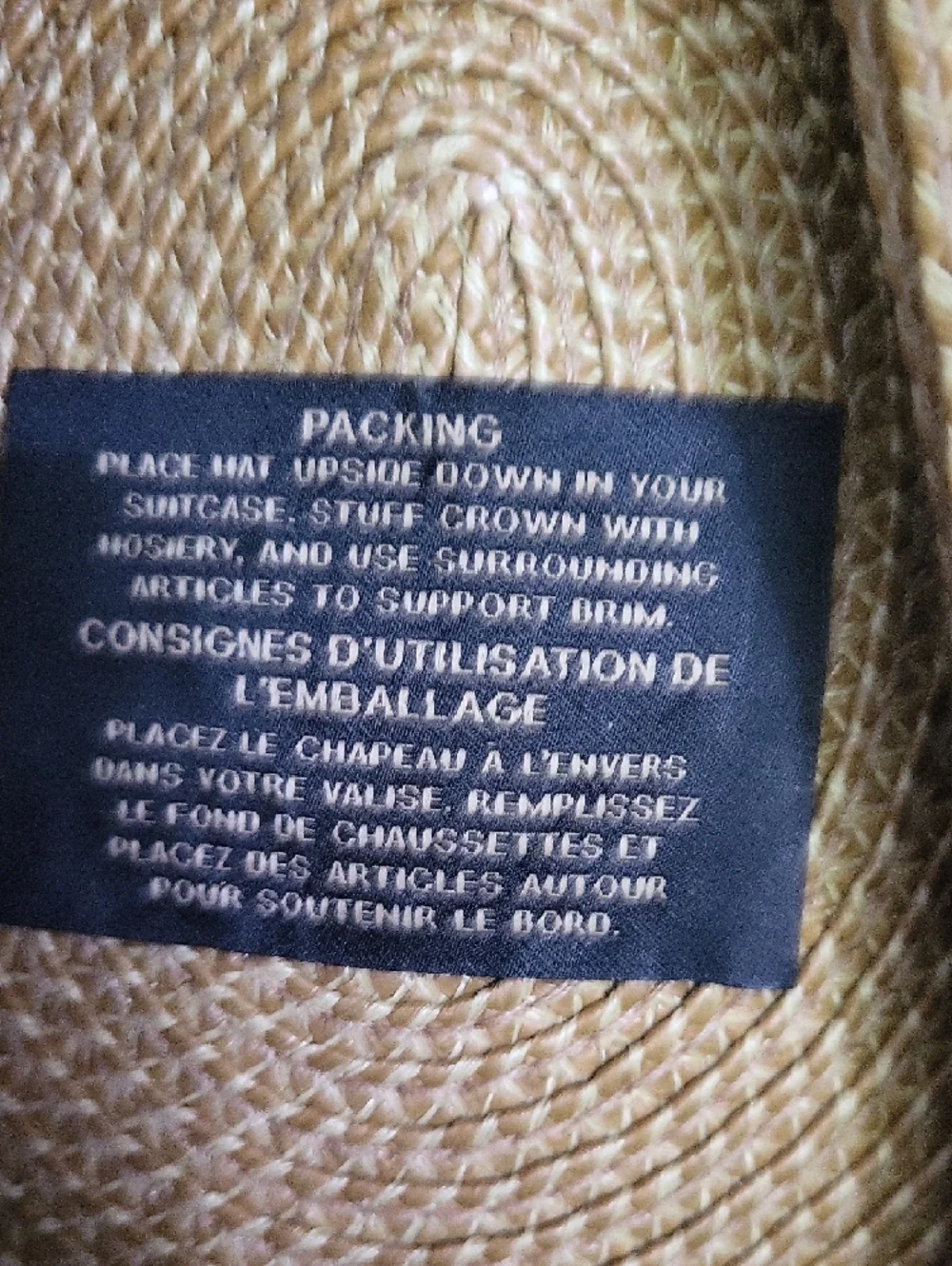 Eric Javits Fedora Daphne Straw Hat One Size - Picture 5 of 7